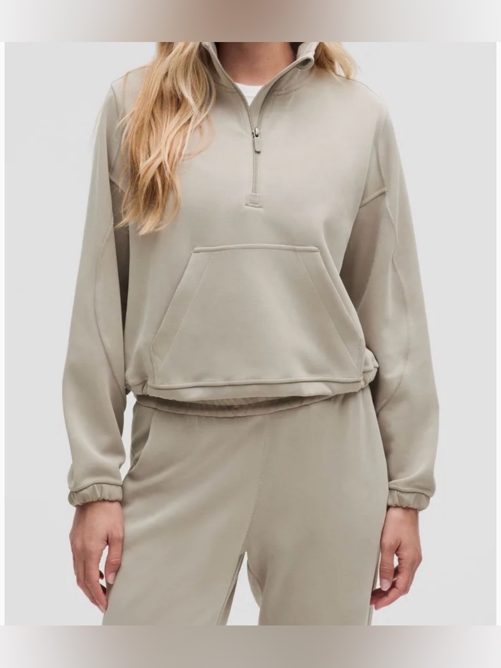 Lululemon Softstreme half zip